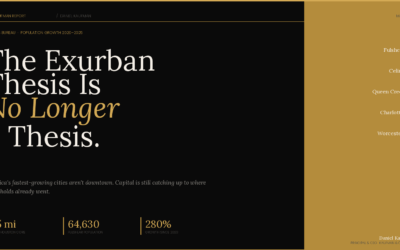 The Exurban Thesis Is No Longer a Thesis. It’s a Fact.
