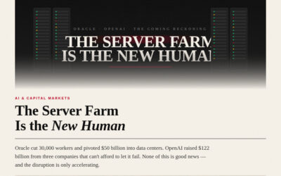 The Server Farm Is the New Human