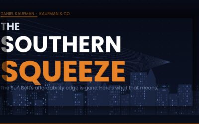 The Southern Squeeze Is Real. Here’s What It Actually Means for Builders and Investors.
