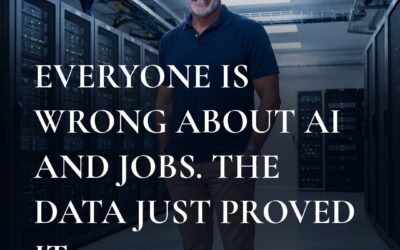 Everyone Is Wrong About AI and Jobs. The Data Just Proved It.