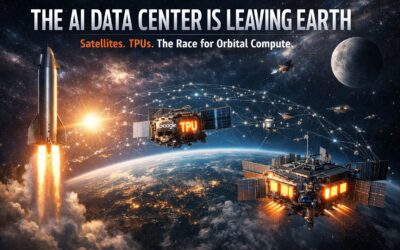 The AI Data Center Is Leaving Earth